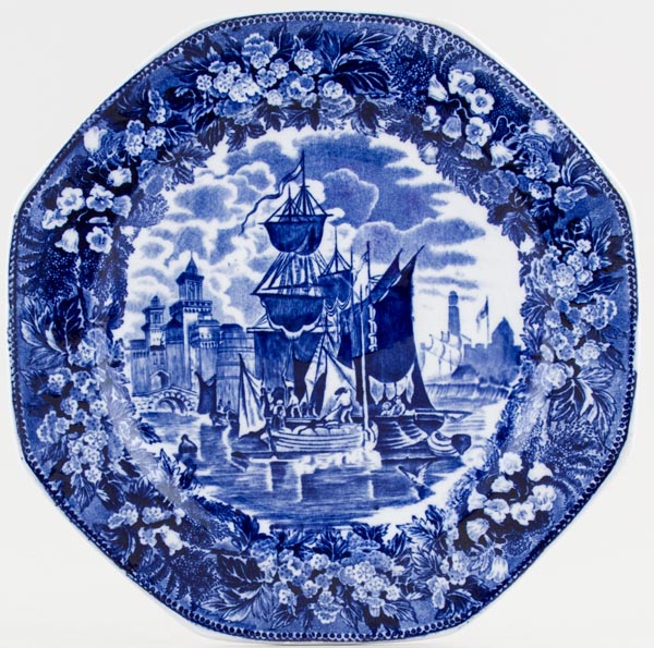 Plate octagonal c1912